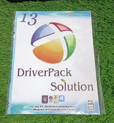 Picture of Driver Pack Solution All Motherboard Supported For all dextop ana Laptop supporters silver  disk available - Multicolor