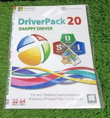 Picture of Driver Pack Solution All Motherboard Supported For all dextop ana Laptop supporters silver  disk available - Multicolor