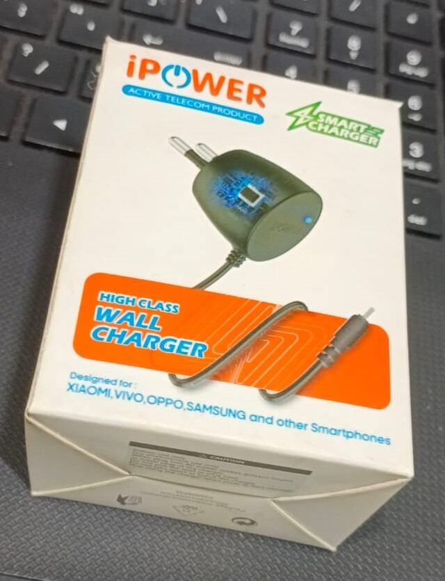 Picture of Mobile Charger( Round Chikon Pin) - Charger china best quality Product - Black
