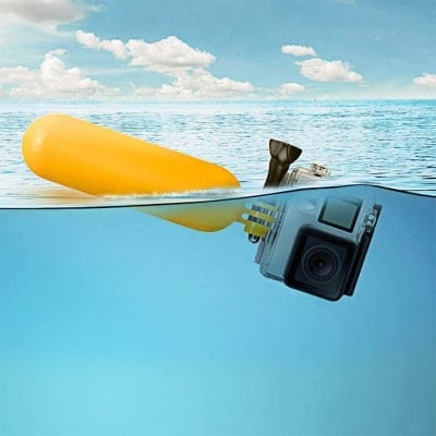 Picture of Gopro Float Bobber Hand Grip Mount For Go Pro Hero 8 7 5 Black h9 SJCAM SJ5000 SJ7 SJ6 Yi 4K Go Pro Accessory Yellow