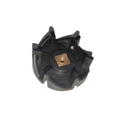 Picture of Blender Motor Connector Spare Parts Plastic Pulley 3.5cm 6 teeth Black  - 1pcs Black