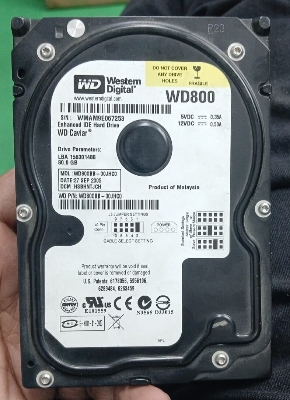 Picture of Pata/Ide hdd 40GB, 80GB Multi Brand for Desktop coputer/photocopy machine and other machines uses Korean Product - 80GB