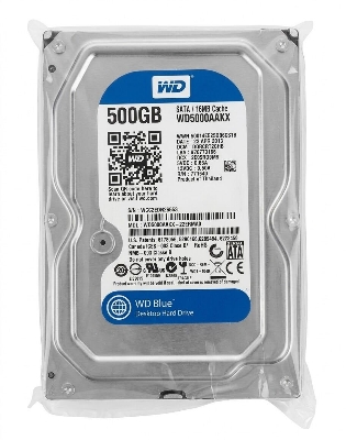 Picture of Hard disk 500gb for dextop and cc camera and other uses multi brand korean product 1 year service warranty - 500GB