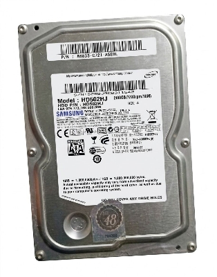 Picture of Hard disk 500gb for dextop and cc camera and other uses multi brand korean product 1 year service warranty - 500GB