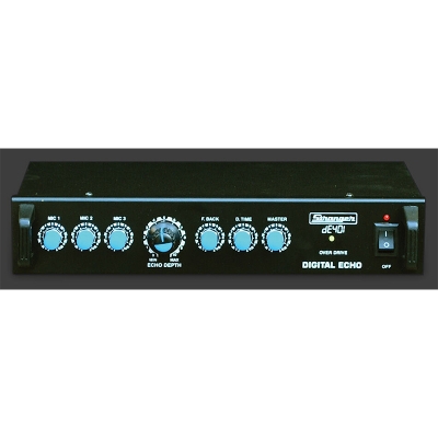 Picture of Stranger Digital Echo DE401 Mixer Pre-amplifier for Echo, Reverb, Chorus, Effects 1Pcs Black