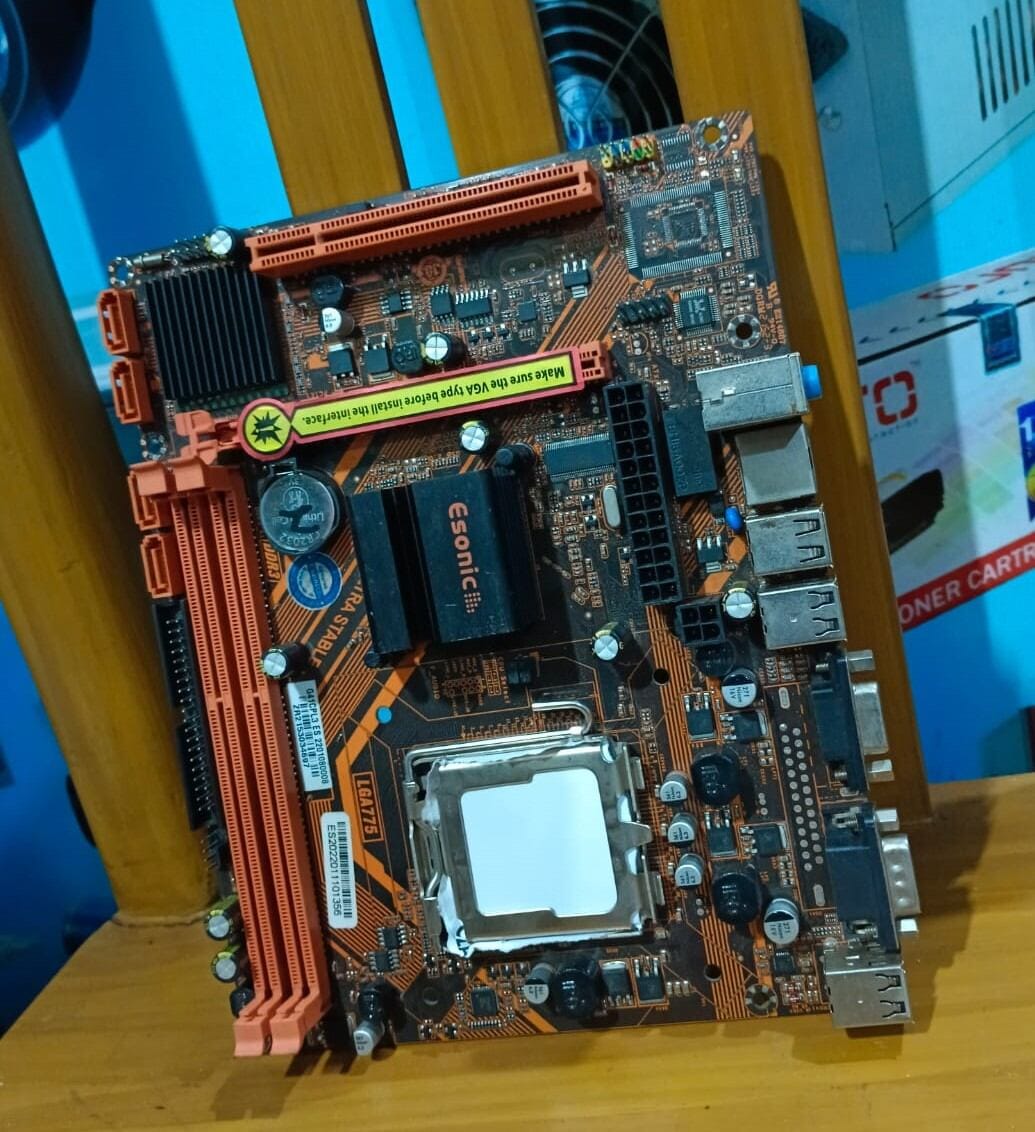 Picture of E-s-o-n-i-c G-41 Ddr3 r-a-m Motherboard - Supports Duel-Core/Core2 Due/Pentium supporters korean product available