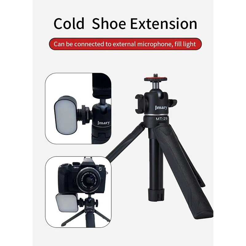 Picture of Jmary MT29 Desktop Extension Tripod Multifunction Interface universal Compatibility - Black