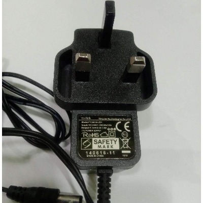 Picture of Power Adaptor 9V 0.6amp For Router, Charger Light Etc china High Quality product - Black