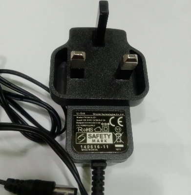 Picture of Power Adaptor 9V 0.6amp For Router, Charger Light Etc china High Quality product - Black
