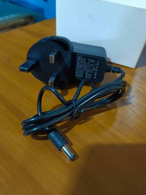 Picture of Power Adaptor 12 Volt 1 Amp (12V 1A) AC/DC Adapter For multi uses Product best quality - Black