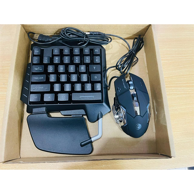 Picture of K-Snake Mobile Gaming RGB Keyboard & Mouse Combo Black
