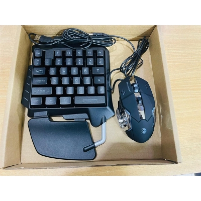 Picture of K-Snake Mobile Gaming RGB Keyboard & Mouse Combo Black