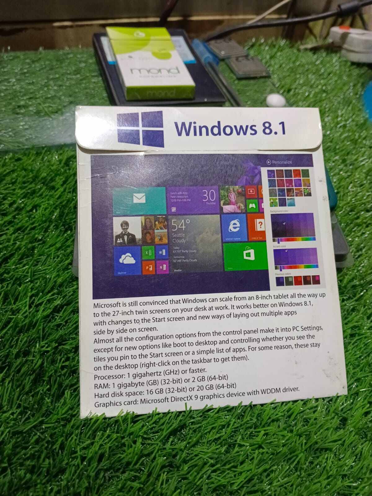Picture of MW 8.1 eight.one DVD ALL in One dvd for all dextop and laptop supporters