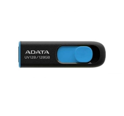 Picture of Pen drive or USB flash drive 128gb for multi use Life time warranty - Black