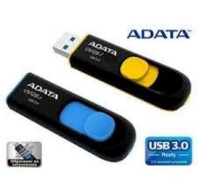 Picture of Pen drive or USB flash drive 128gb for multi use Life time warranty - Black