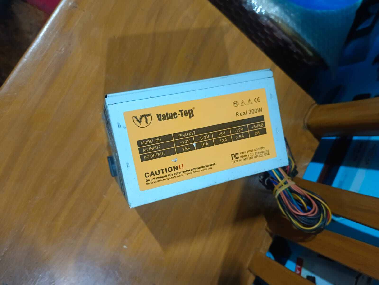 Picture of Power Supply for dextop  Computer Small Fan  best quality Product Korean 100% working