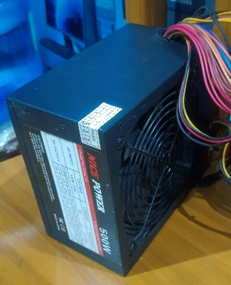 Picture of Dextop Power Supply 550Watt high quality korean Product (Black) big fan for all dextop computer multi brand varieties watt as available