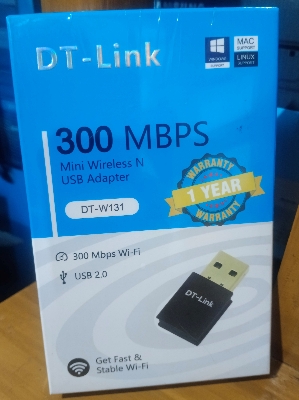 Picture of Wifi Receiver DT Link 300mbps  DT-W 131/130  high quality dongle available -Multicolor
