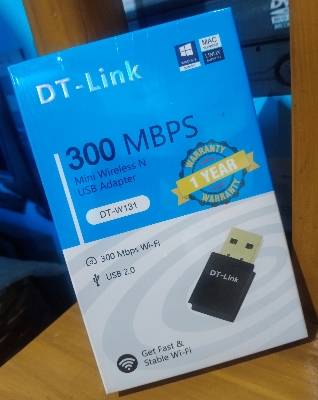 Picture of Wifi Receiver DT Link 300mbps  DT-W 131/130  high quality dongle available -Multicolor