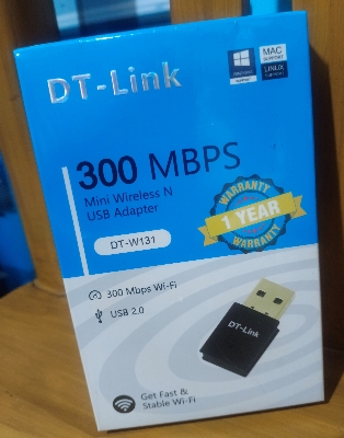Picture of Wifi Receiver DT Link 300mbps  DT-W 131/130  high quality dongle available -Multicolor