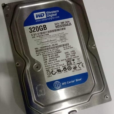 Picture of Hard Disk Drive 320Gb For Pc, Cc Camera And Other Uses Korean Product 100% Working - Reliable Storage Solution For Various Applications - 320GB