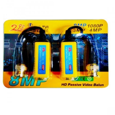 Picture of Vedio balun for cc camera 8mp 1 pair China Best Quality Product Brand New - Multicolor
