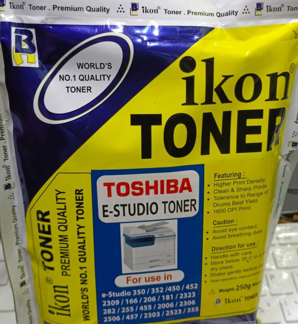 Picture of Poly  Toner I-C-O-N  Brand Available for all e-studio photocopier machine 2006 /2306/2007/2307/2303/2523a/2523ad/2323am/2823/2829 etc model supporters - Black