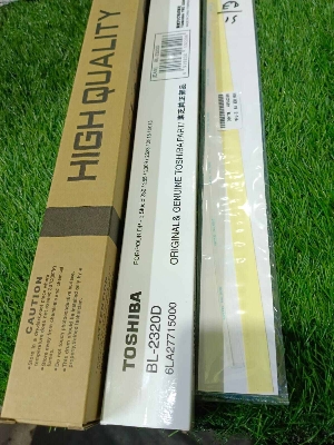 Picture of T-O-S-H-I-B-A  Photocopy machines Drum, Drum Cleaning Blade & Recovery Blade 3 items combo pack estudio 2006 2303 2523 2323 2823 2829 etc model supporters - Multicolor