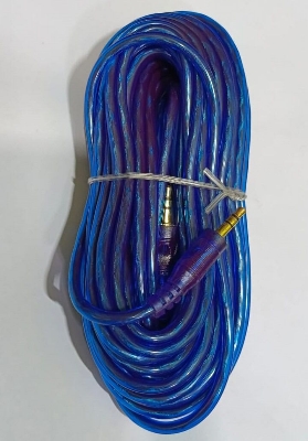 Picture of Audio Jack 3.5mm high quality 10 mitre long for multi use 1 by 1 audio Jack - Blue