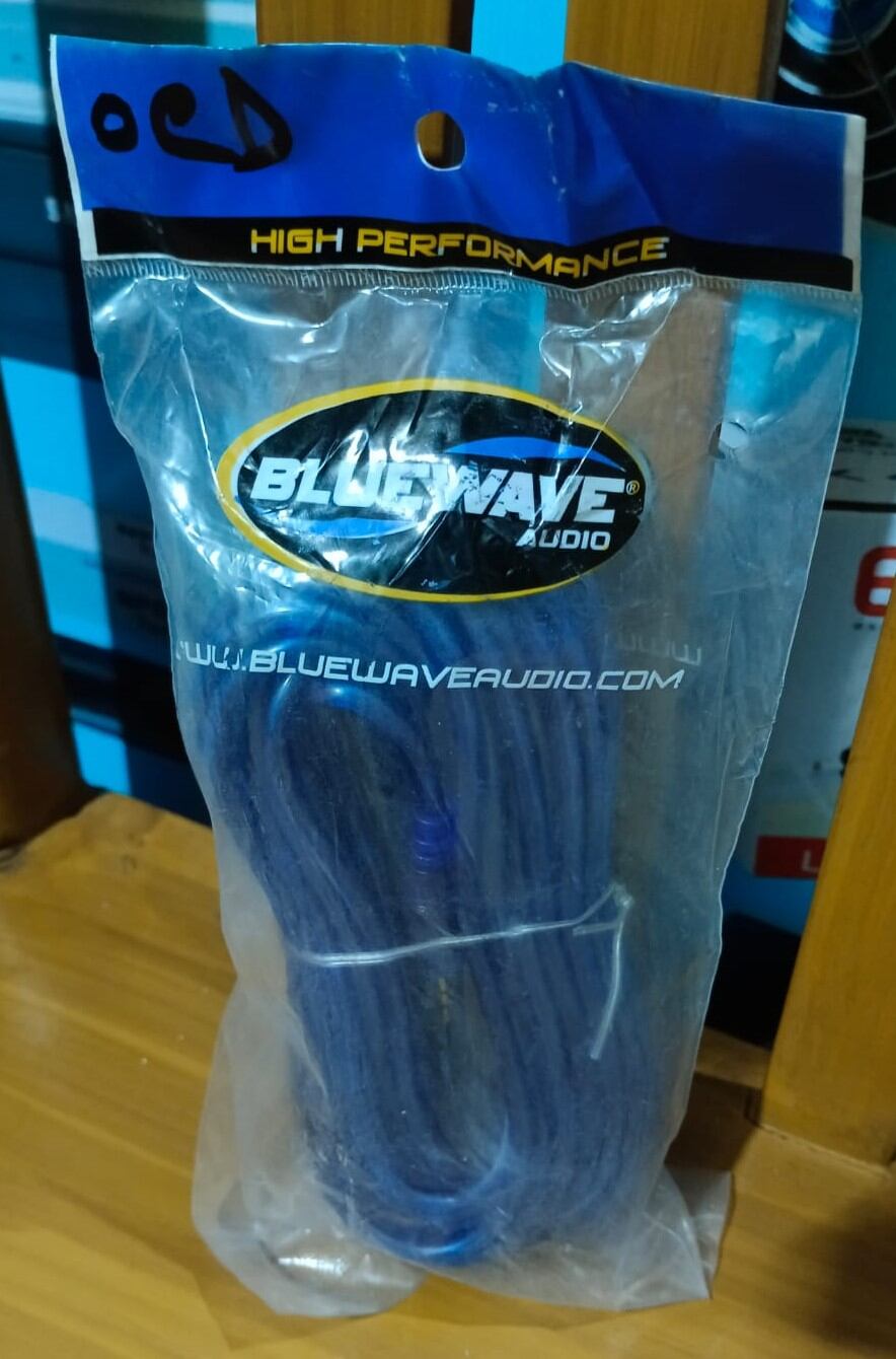 Picture of Audio Jack 3.5mm high quality 10 mitre long for multi use 1 by 1 audio Jack - Blue