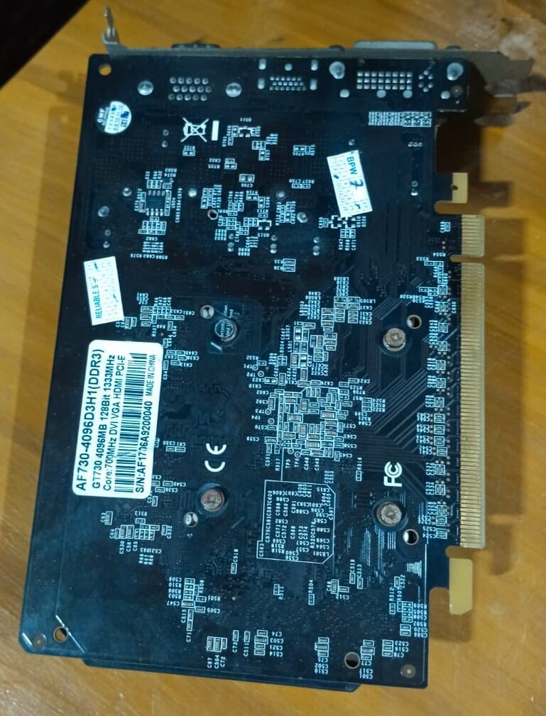 Picture of gpu graphics Card ddr3 4GB varieties model available gt-730 now korean product