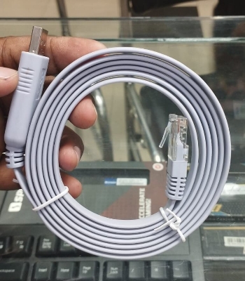 Picture of B a r   c o d e  scanner cable for all brand barcode china high quality 100% working Cable - Silver