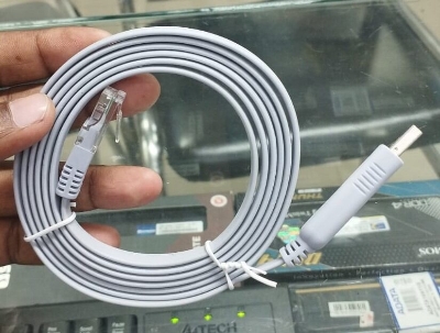 Picture of B a r   c o d e  scanner cable for all brand barcode china high quality 100% working Cable - Silver