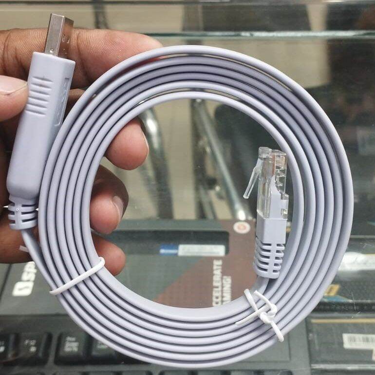 Picture of B a r   c o d e  scanner cable for all brand barcode china high quality 100% working Cable - Silver