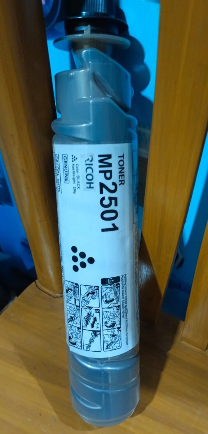 Picture of Toner MP-2501s Black toner R- i- c- o- h Photocopy machine Toner Master Copy Product - Black