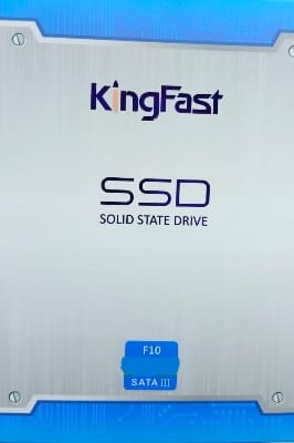 Picture of S-S-D 128gb 2.5 inch  Solid State Drive  kingfast or others BRAND AS STOCK AS AVAILABLE - Black