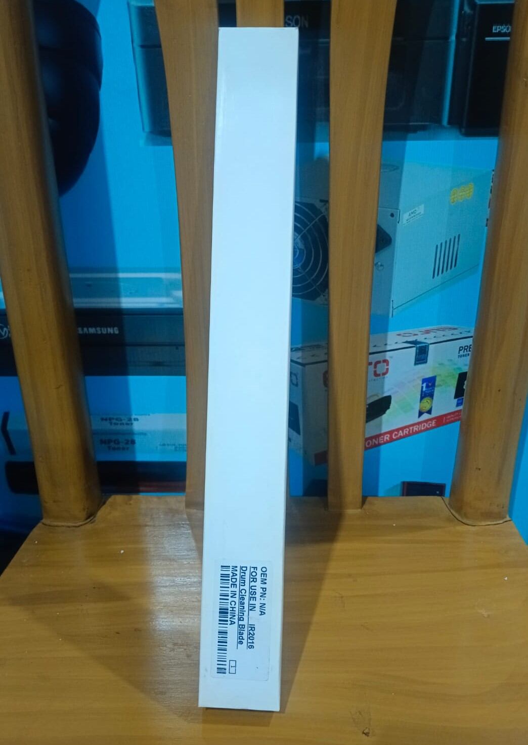 Picture of Drum Cleaning Blade for C-A-N-O-N  IR2016 IR2020 IR2018 IR2318 IR 2420  IR2320 IR-155 165 200 1600 1610 2000 2010 2016 2018 2020 2022 2422 ETC - Silver