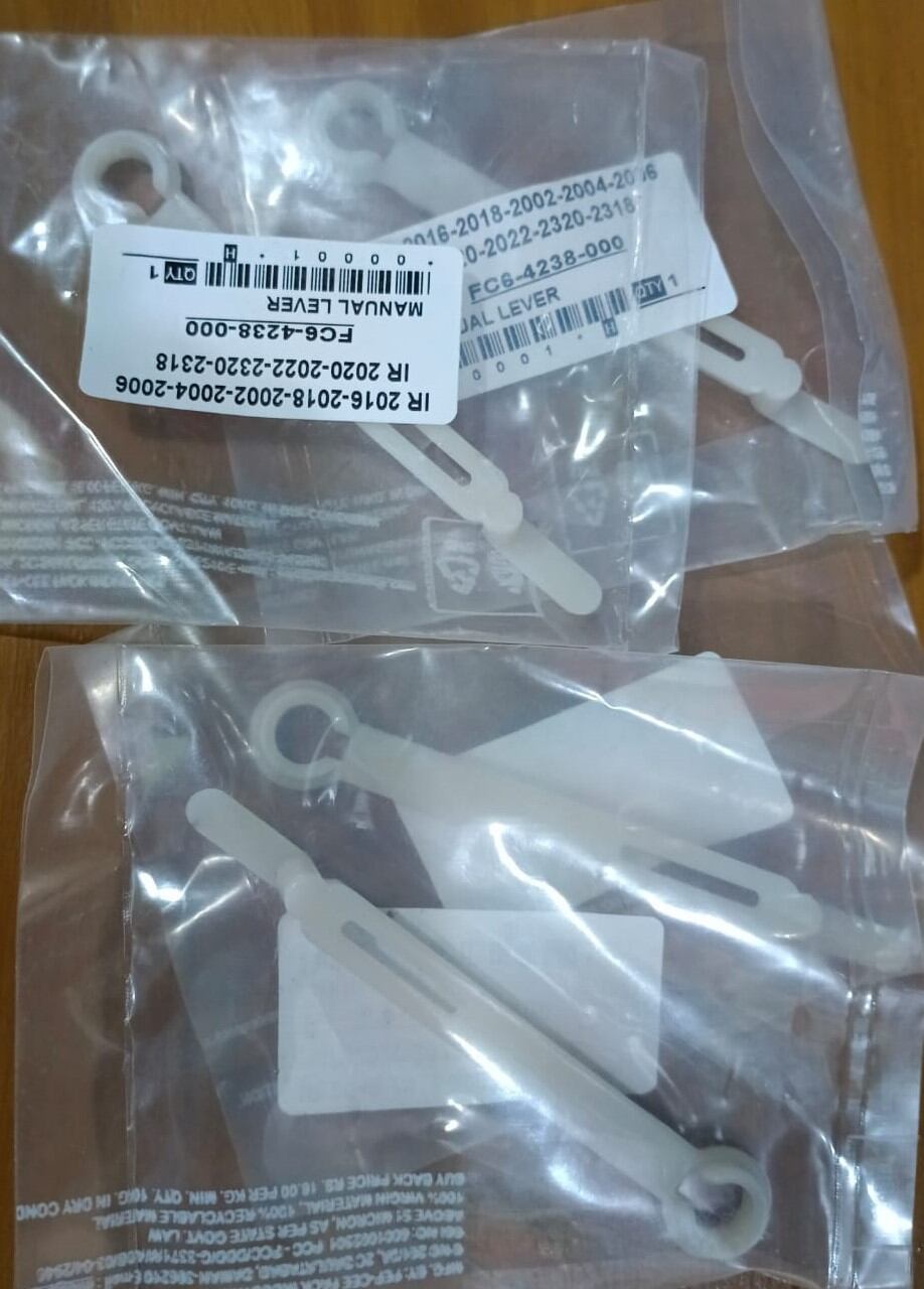 Picture of Manual Lever For C-A  N-O-N PHOTOCOPY MACHINE  IR 2016 2018 2002 2004 2006 IR 2020 2022 2320 2318  2420 2422 ETC MODEL AVAILAVLE