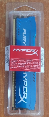 Picture of D-I-M-M   DDR-3  CL 10 8-GB FURY HYPER-X  WITH HITSINK BEST QUALITY 3 YEAR WARRENTY 1600MHZ AVAILABLE - Multicolor