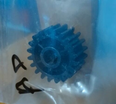 Picture of Heater unit coupling gear (Black Gear) for T-O-S-H-I-B-A ESTUDIO PHOTOCOPY MACHINE MODEL 2006 2303 2306 2007 2523 2323 2823 2829 ETC Supportersavailable