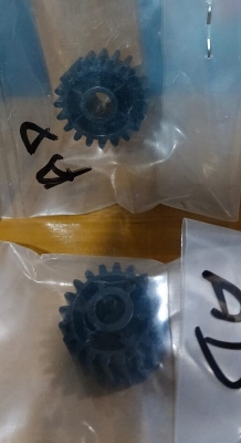 Picture of Heater unit coupling gear (Black Gear) for T-O-S-H-I-B-A ESTUDIO PHOTOCOPY MACHINE MODEL 2006 2303 2306 2007 2523 2323 2823 2829 ETC Supportersavailable