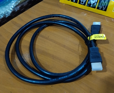 Picture of HDMI Male to HDMI Male Cable  5 Meter Length BEST Quality Product - Black