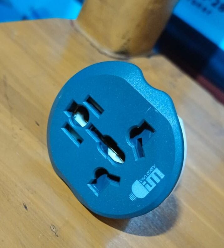 Picture of Multi 3 pic Socket two pin round  power  Connector best quality Product - Multicolor