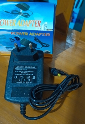 Picture of Power adaptor 9v 2amp ac-dc adaptor for cc camera - router ana other uses adaptor available - Black