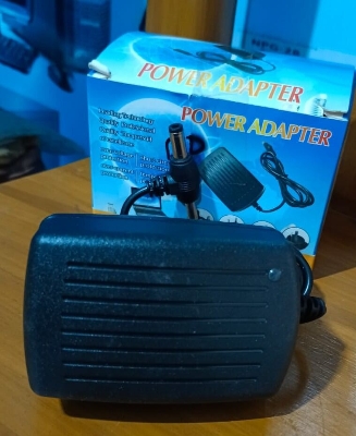 Picture of Power adaptor 9v 2amp ac-dc adaptor for cc camera - router ana other uses adaptor available - Black
