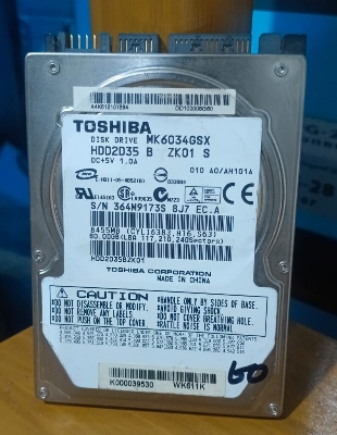 Picture of Hard Disk Drive 80gb  2.5 inch SATA hdd For Laptop-Note Book- other Uses Korean Product 100% performanc