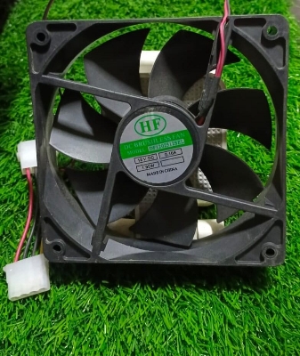 Picture of Dc Brushless Fan 12v Dc 0.16A  1.92w Cooling Fan Square Shape CPU or DIY Electronic Cabinet Cooler Cooling Fan
