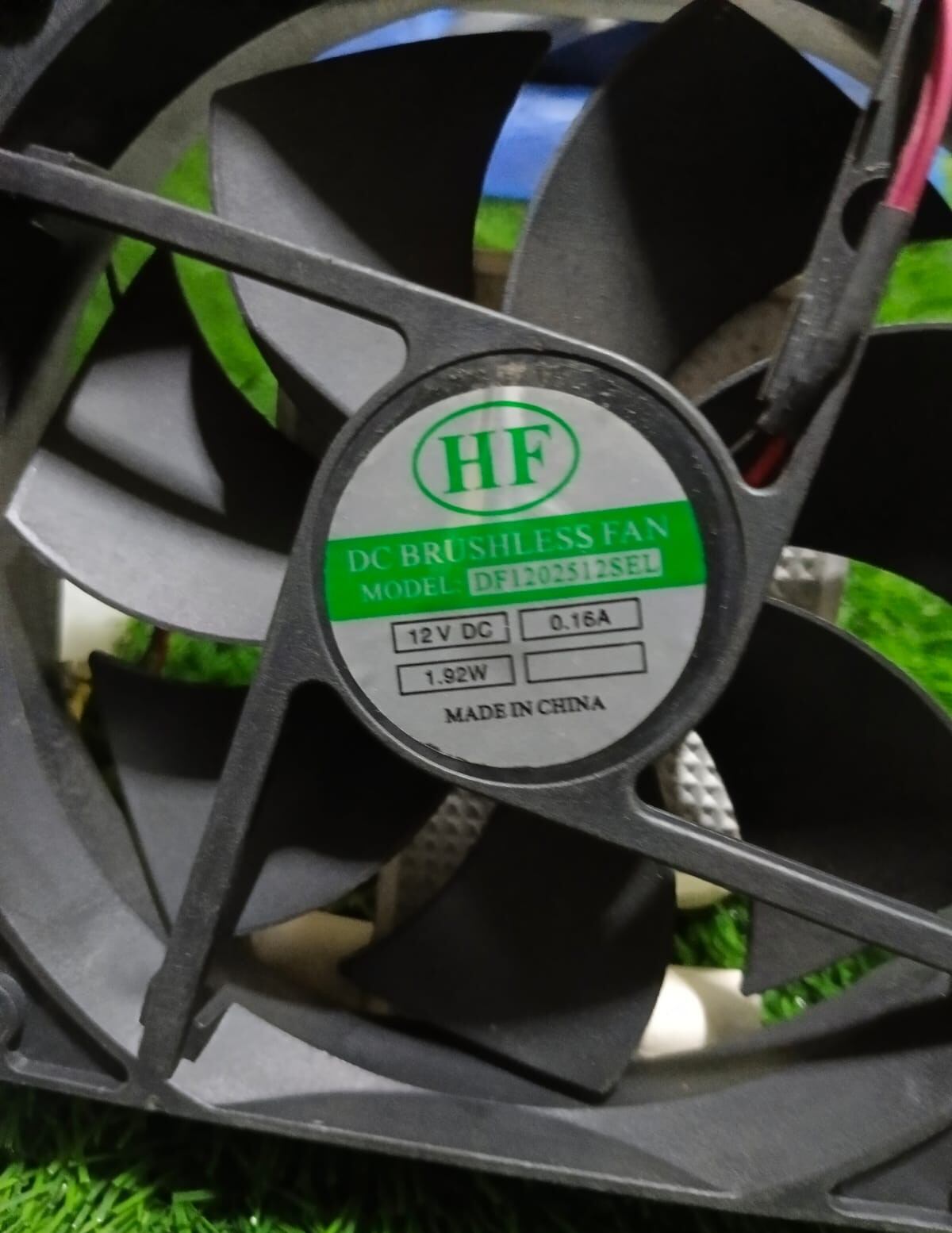 Picture of Dc Brushless Fan 12v Dc 0.16A  1.92w Cooling Fan Square Shape CPU or DIY Electronic Cabinet Cooler Cooling Fan
