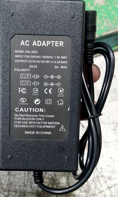 Picture of Universal Power Adapter 12 to 24Volt 4.5Amp for D775 Motor, Power Led & Ac Laptops