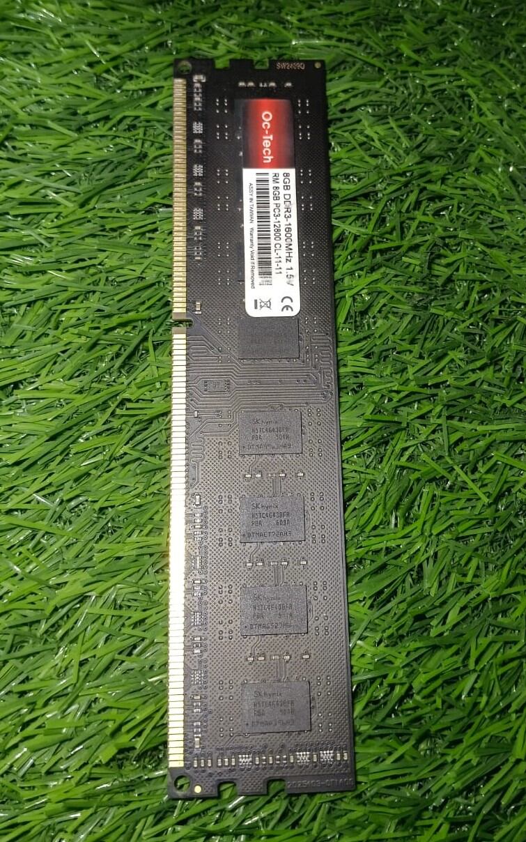Picture of DIMM R-A-M DDR3 8GB OC TECH BRAND NEW 1600MHZ AVAILABLE - Multicolor